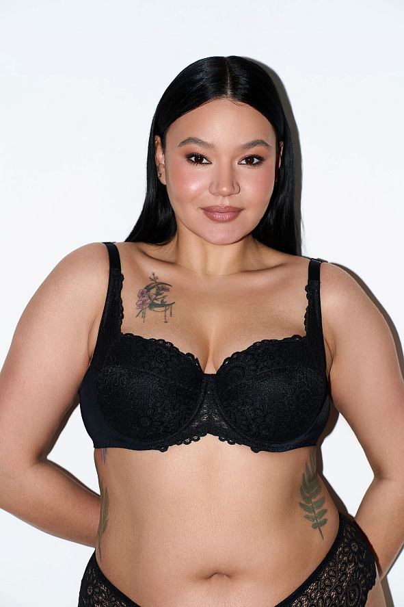 Бюстгальтер балконет